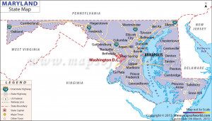 Maryland And Delaware Site Map