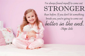 Details about Hope Solo Soccer Sticker | Goalie Vinyl Wall Decal 22 ...