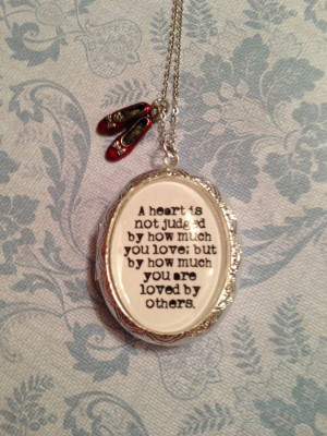 Wizard of Oz Quote Locket on Etsy, $22.00 Totally buying this ...