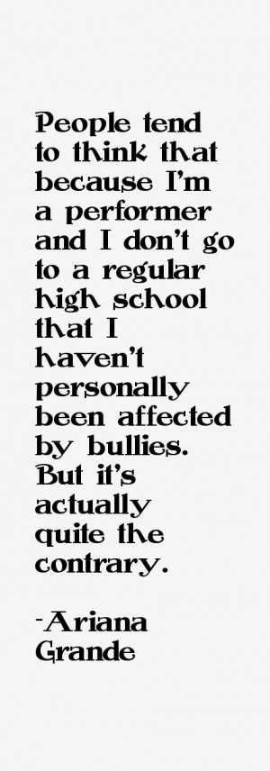 Ariana Grande Quotes & Sayings