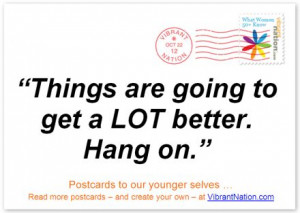 Things are going to get a lot better. Hang on. http://bit.ly/ztZDPu