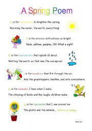 funny poems about spring Lots of funny poems, poetry contests and more ...
