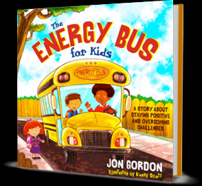 ... having a bad day until he gets on the energy bus and learns to stay