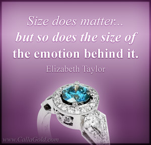 Size does matter… but so does the size of the emotion behind it ...