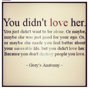 Art Greys Anatomy Love Love Quotes