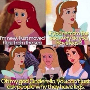 Disney Princess as Mean Girls