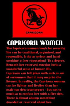 Capricorn Women Awesome Quotes, Capricorn Women