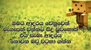 Sinhala Quotes & Nisadas