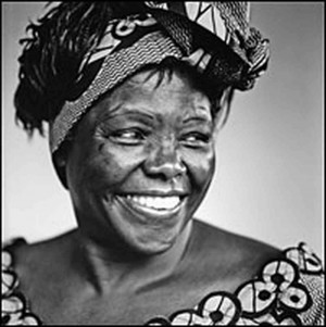 Wangari Maathai Outlines 'Challenge For Africa'