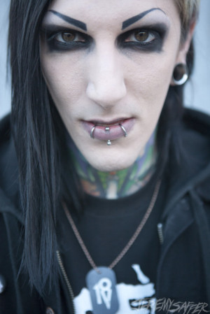 Chris Motionless from Motionless in White