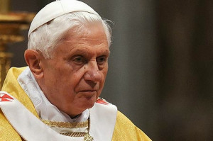 ... Pope Benedict about whether or not Benedict tried to 