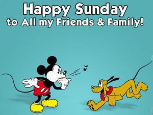 ... Sunday Quote w/ Mickey Mouse: Happy Sunday Quotes, Favourite Quotes