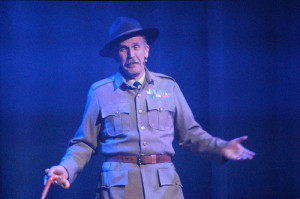 ... Sir Robert Baden-Powell with a reenactment, videos and audio quotes