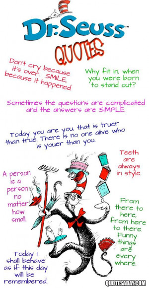 Doctor Seuss Quotes - Quotes A Day