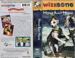 Wishbone Homer Sweet Homer VHS