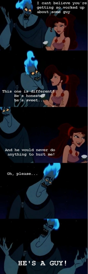 ... still like the one that compares Hades to Sassy Gay Friend best
