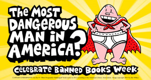 Banned Books Week Artwork by Dav Pilkey