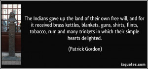 More Patrick Gordon Quotes
