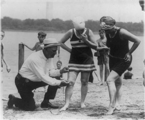 The 1920s Photo: Enforcing Modesty