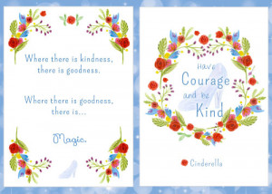 Free Movie Quote Printables from the New Cinderella