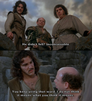 Getting a Princess Bride Inconceivable Quotes princess, bride, author ...