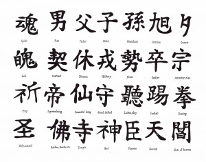 Chinese Letters Tattoos-Tatoos Design, chinese, letters, Tatoos