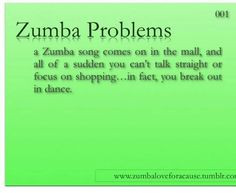 Zumba Quotes Zumba problems #101