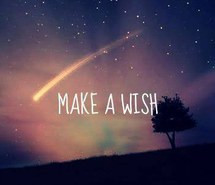 cute, quote, quotes, shooting star, sky, stars