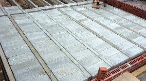 Ordering Our Concrete Block and Beam Floor & concrete beams
