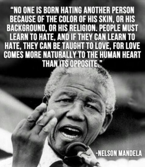 Nelson Mandela – what an inspiration