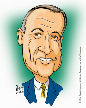 Here is a little birthday caricature of Mike Huckabee. His birthday ...