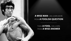 wise man can learn money from a foolish question…