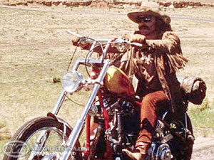 ... whether they want to 'Easy Rider' it like Billy or wear a helmet