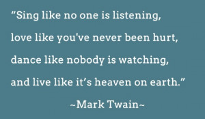 Mark Twain Quote - Famous Quote