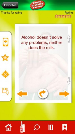 ... Sayings - Party Quotes and Jokes About Alcohol for iPhone screenshot