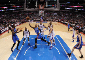 Kevin Durant And Russell Westbrook Photo Oklahoma City Thunder Los