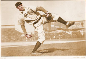 Mordecai Brown, Cubs' P, 1911
