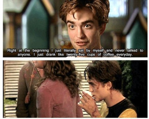 robert pattinson and coffee