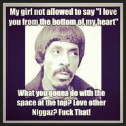 ... pimp hand. Ike Turner’s letting it be known, HE wears the pants in