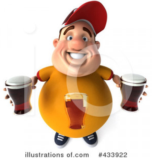 Royalty-Free (RF) Beer Man Clipart Illustration by Julos - Stock ...