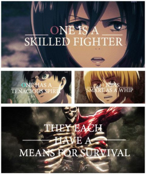 Attack on Titan, Mikasa, Eren, Armin