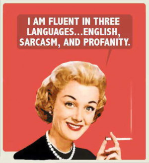 am fluent in three languages...