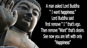 Wallpaper Quotes about Happiness By Buddha: A man asked lord buddha