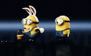 ... Easter Bunnies, Minions Mad, Easter Minions, Bunnies Minions, Happy
