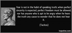 More Tacitus Quotes