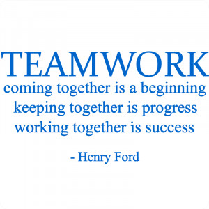 TeamWork Definition Wall Sticker