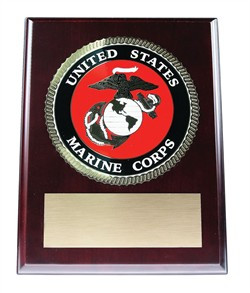 US Marine Corps Military Plaque by Bluestone Design