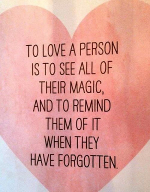 Love, magic, truth. #quotes