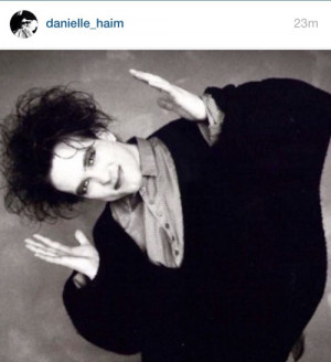 current, mood. via @danielle_haim (Instagram)