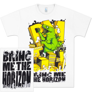 Bring Me the Horizon T-Shirts | Bring Me The Horizon Dino Destruction ...